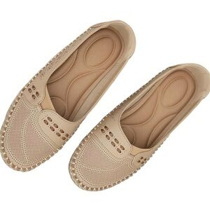 Elegant Beige Loafers for Women